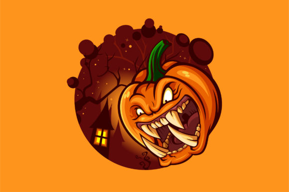 Download Halloween Scary Pumpkin Illustration - Pumpkin illustration Collection