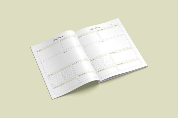 Download Student Planner Page Print Template - Print Collection